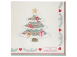 Xmas mix servietter small fra GreenGate - Tinashjem